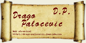 Drago Paločević vizit kartica